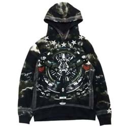 ジバンシィ × 戦闘機 プロペラ 総柄パーカー画像