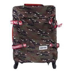 メゾンキツネ ×EAST PAK カモフラ柄 キャリーバッグ 画像