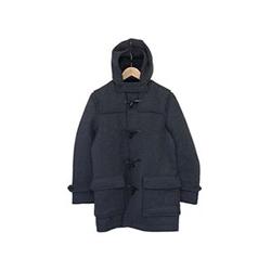 ルシアンペラフィネ カシミヤ混 スカル ダッフル コート 画像