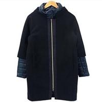 ヘルノ ウール フェイク レイヤード ダウン 17AW 画像