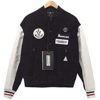 モンクレール × FRAGMENT 18AW SVEN ボンバー スタジャン 画像