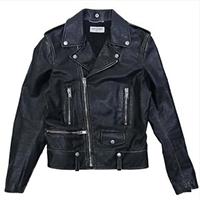 サンローラン L01 397290 Y5QD1 ヴィンテージ加工 ダブル ライダース レザー ジャケット 画像