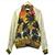 サンローラン 16SS Sunset Palm Tree Print Teddy JACKET パームツリー スカジャン 画像