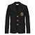 サンローラン クラブジャケット(ブラック/ウール) 画像