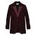 サンローラン アイコニック スモーキング セブンティーズ ジャケット(ボルドー/ビスコース&キュプロ&ベロア) 画像