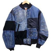 エンジニアドガーメンツ × リーバイス Levi’s Authorized Vintage MA-1 デニム ジャケット 画像