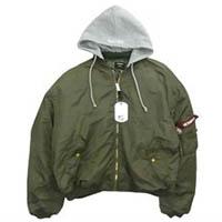 ヴェトモン × Alpha アルファ oversized hooded bomber 18SS 画像