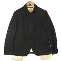 ポールハーデン Men's Blazer Jacket カシミヤ混ウール グレンチェック ブレザー ジャケット ダークグレー系 画像