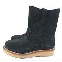 ロンハーマン × メイドインジーエム MADE IN GM JAPAN スエード ペコスブーツ ブラック系 画像