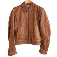 ジルサンダー レザー スポーツ ジャケット 画像