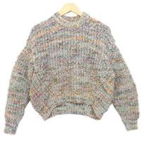 アクネストゥディオズ ミックス ニット イタリア製 アクリル マルチカラー系 画像