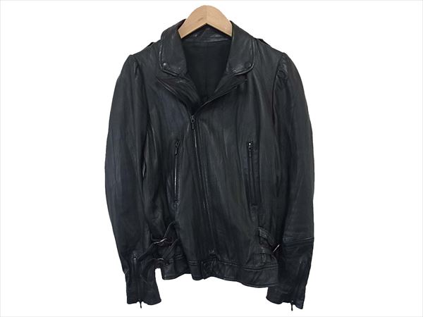 ヒステリックグラマー 3LJ-3401 ラムレザー ライダース レディース ジャケット