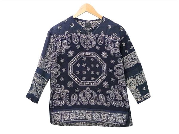 ビズビム 0316105011006 KERCHIEF TUNIC W NAVY バンダナ レディース チュニック