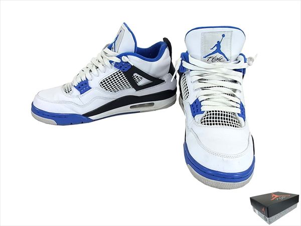 ナイキエアジョーダン 4 RETRO MOTORSPORTS 308497-117 スニーカー