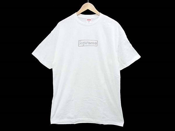 シュプリーム × KAWS Choke Box Logo Tee ボックスロゴ Tシャツ