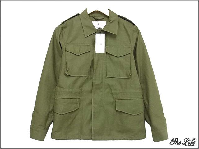 HYKEハイク フィールドジャケット/オリーブドラブ/2/レディース/タグ付属/17023-3502