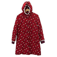 skip スキップ ダウンコート レッド系 38画像