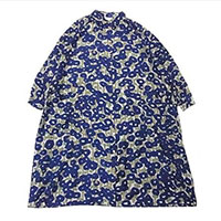 LD3053 sonata ソナタ シャツ ワンピース ブルー系 40画像