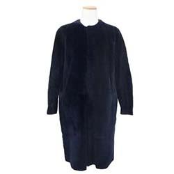 ドゥロワー リバーシブル ノーカラー ムートン 18AW 6523-299-0094 画像