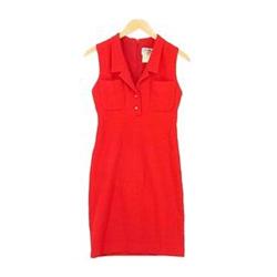 シャネル ノースリーブ ドレス ヴィンテージ ワンピース 画像