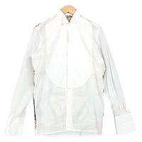 エルメス オールド エルメス パリス フランス製 総柄 シルク ブラウス レディース 画像