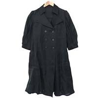 フォクシー 27623-ACFA201P シルク100% 水牛釦 パフスリーブ レディース トレンチコート 画像