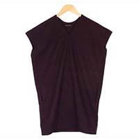 ヨーコチャン ノースリーブ バルーン ウール ワンピース YCD-416-278 画像