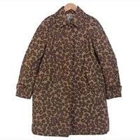 ミュベール レオパード柄 ボンディング ステンカラーコート MA12FC001 画像