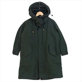 ザ・リラクス ライナーボア付き ロング モッズコート レディース 画像