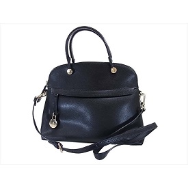 フルラ パイパー 2wayバッグ ショルダーバッグ ハンドバッグ ブラック系 画像