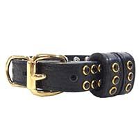 ADMJ レザー ラインストーン 小型犬用 首輪 画像