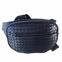 ボッテガヴェネタ 520452 イントレチャート ボディバッグ ブラック系 画像