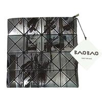 バオバオイッセイミヤケ グラビティペイント バッグ グレー系 bb01ag811 画像