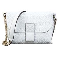 ロエベ Avenue Bag アベニュー ショルダーバッグ ホワイト系 画像