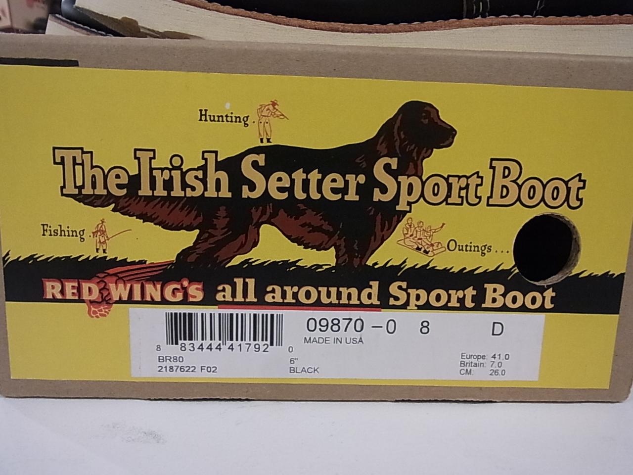 レッドウィング 箱 写真