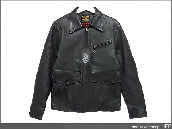 13AWCOOTIEクーティーディアスキンレザージャケットM”Deerskin Field Sport Jacket 店頭展示品 タグ付き CTE-13A223
