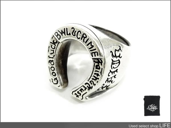 Bill Wall Leatherビルウォールレザー×CRIMIEクライミーホースシューリング14号”BWLxCRIMIE - HOSE SHOE RING CRBW-R05C”