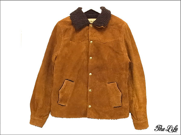 12AW MARBLESマーブルズスエードレザージャケットM