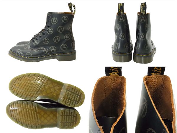 シュプリーム×アンダーカバー×ドクターマーチン高く買取ます!Anarchy8-Eye BootUS9高額で査定させて頂きます!
