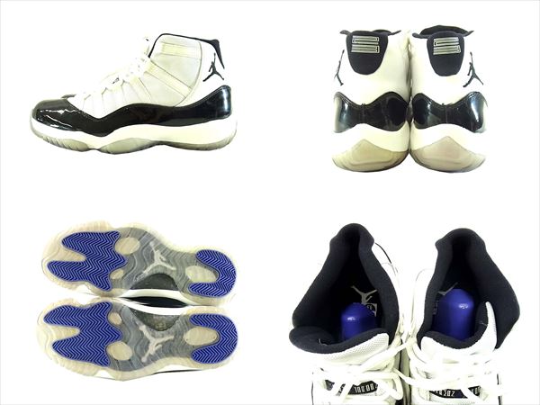 ナイキ高く買取ます!エアジョーダン11 RETRO CONCORD 378037-107人気アイテムの為高額査定金額提示中!