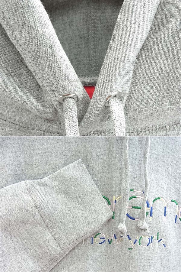 シュプリーム高く買取ます!17SS Multi Color Classic Logo Hooded Sweatshirt パーカー人気アイテムの為高額査定金額提示中!