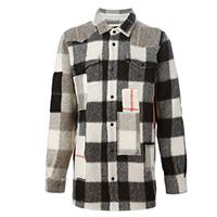オフホワイト 15AW チェックJKT 画像