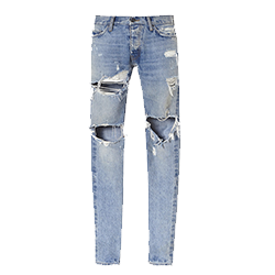 フィアオブゴッド クラッシュデニム 画像