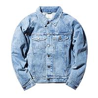 フィアオブゴッド DENIM RAGLAN TRUCKER JACKET 画像