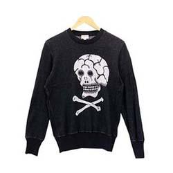 ブッチャープロダクツ スカル柄 ニット 画像