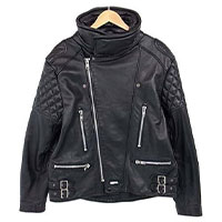 ネイバーフッド 1stサンダーボルト レザージャケット画像