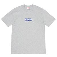 シュプリーム 19AW Bandana Box Logo Tee Grey 画像