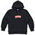 シュプリーム 17SS ×COMME des GARCONS SHIRT BOX LOGO PULLOVER ボックスロゴパーカー 黒 画像