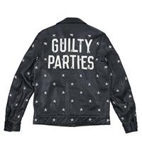 ワコマリア BSM限定 スタースタッズ バックプリント レザー ジャケット 画像