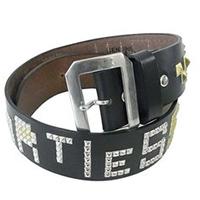 ワコマリア × WOLF'S HEAD WMGP-WH-04 スタッズ ベルト ブラック系 30インチ 画像